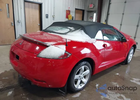 2007 Mitsubishi Eclipse Spyder Gs из США, поврежденный, VIN 4A3AL25F37E039521